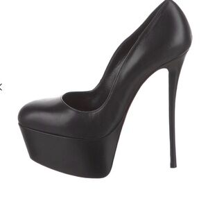Christian Louboutin Black Platform Heels